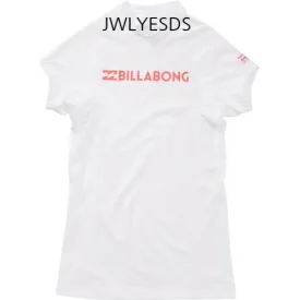 Billabong Surf Dayz Short Sleeve Rashguard White JWLYESDS