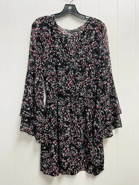 Black & Pink Dress Casual Short White House Black Market, Size 4