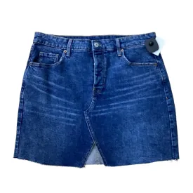 Blue Denim Skirt Mini & Short Old Navy, Size 12