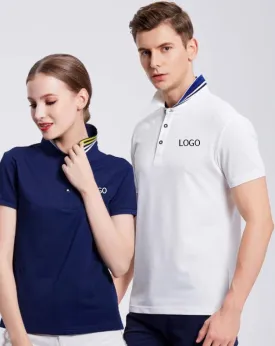 Customized polo shirt half sleeves