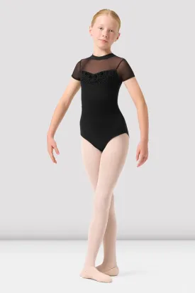 Girls Esmey Cap Sleeve Leotard