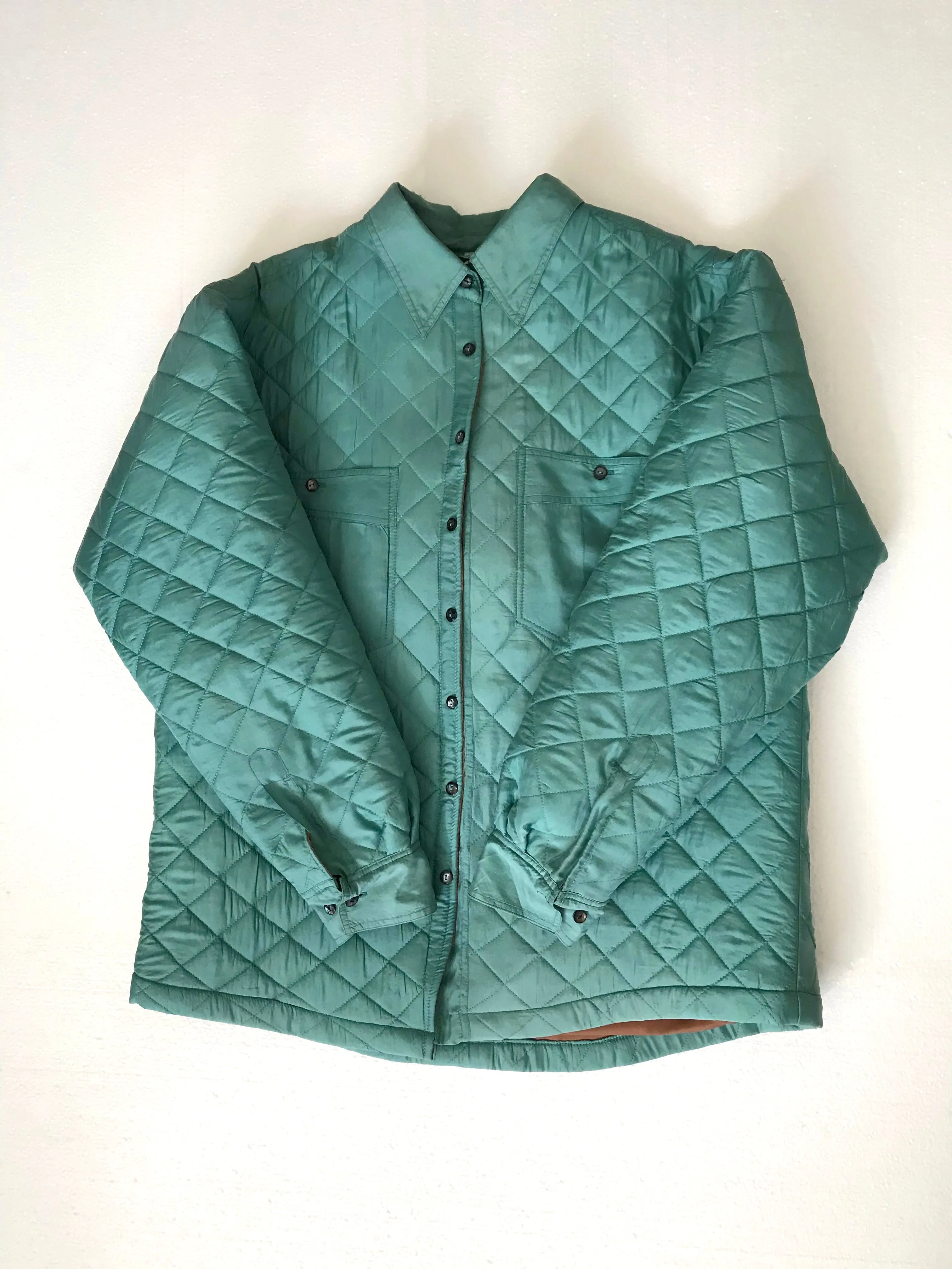 Phoebe Quilted Upcycled Bomber