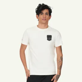 S/S TEE AVN PATCH MEN'S T-SHIRT - STAR WHITE