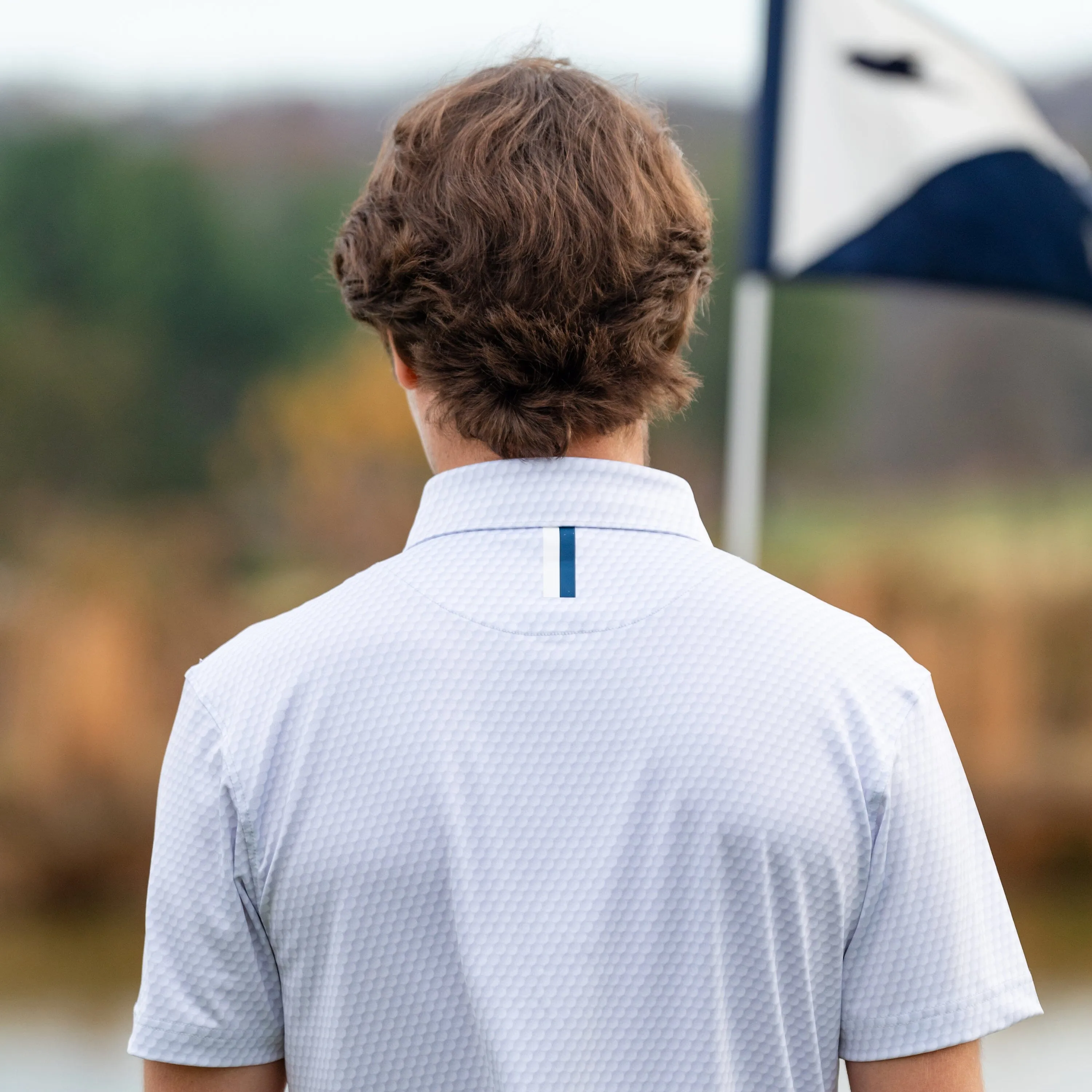 The Be The Ball | Performance Polo | The Be The Ball - White